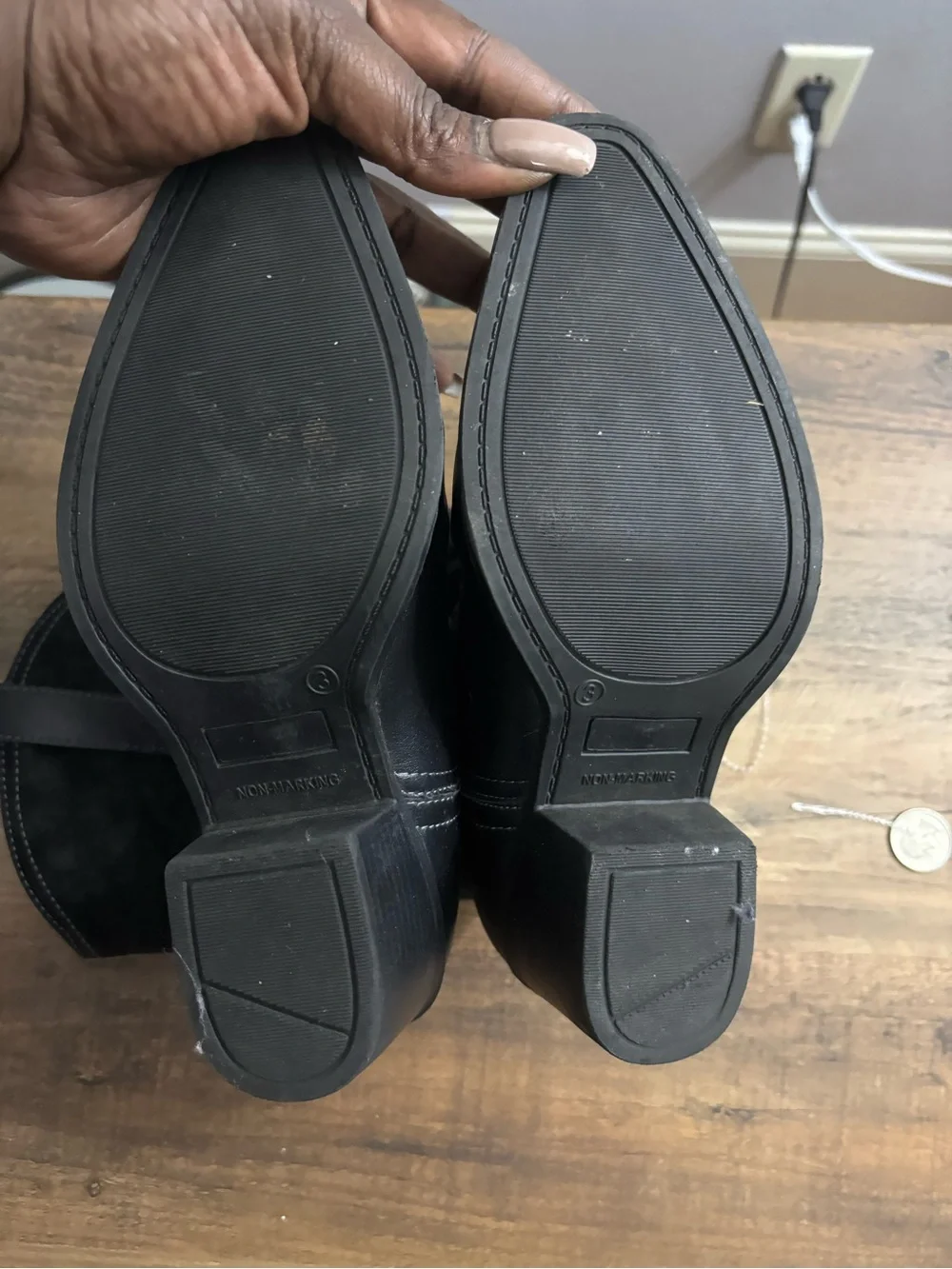 The Children's Place Black Kids' Cowboy Boots